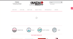 Desktop Screenshot of banzailiving.com